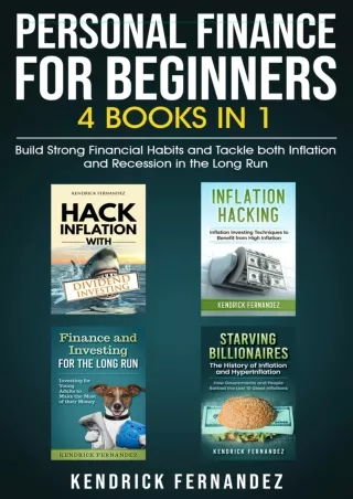 [PDF ✔Read❤ ONLINE] Personal Finance for Beginners 4 Books in 1: Build Strong Fi