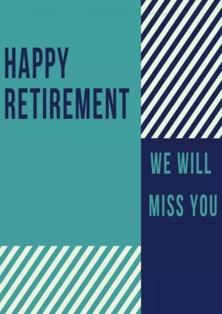 ✔Read❤ [PDF]  Happy Retirement Guest Book (Hardcover): Guestbook for retirement,