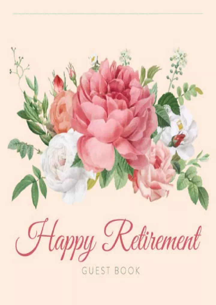 read download happy retirement guest book