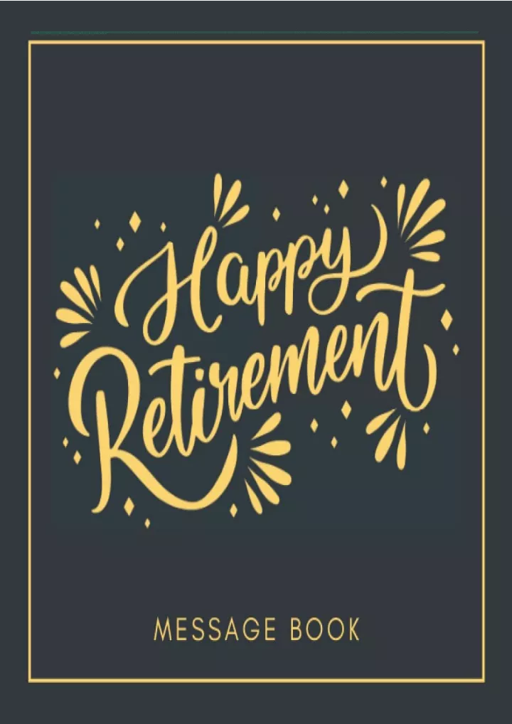 pdf download happy retirement message book happy