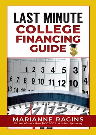 ⭐DOWNLOAD⭐ Book [PDF]  Last Minute College Financing Guide: Second Edition