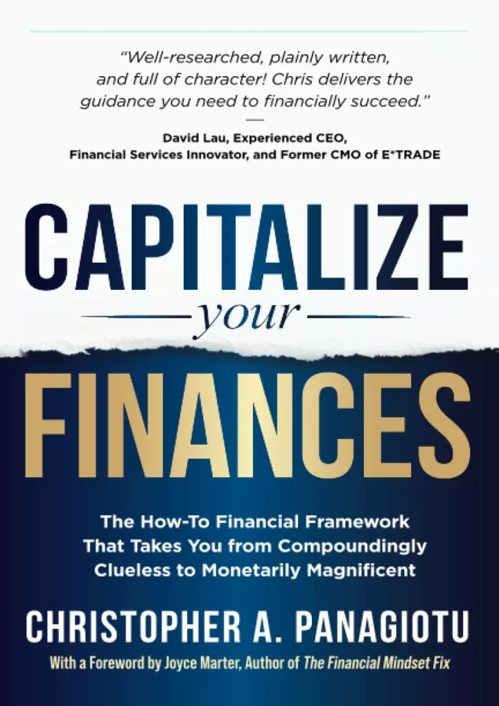 download book pdf capitalize your finances