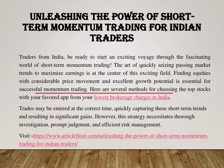 unleashing the power of short unleashing