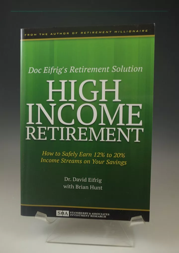 pdf read online high income retirement