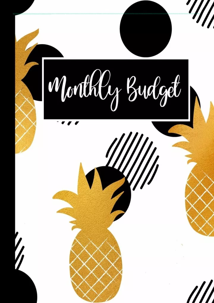 pdf read download monthly bill and budget logbook