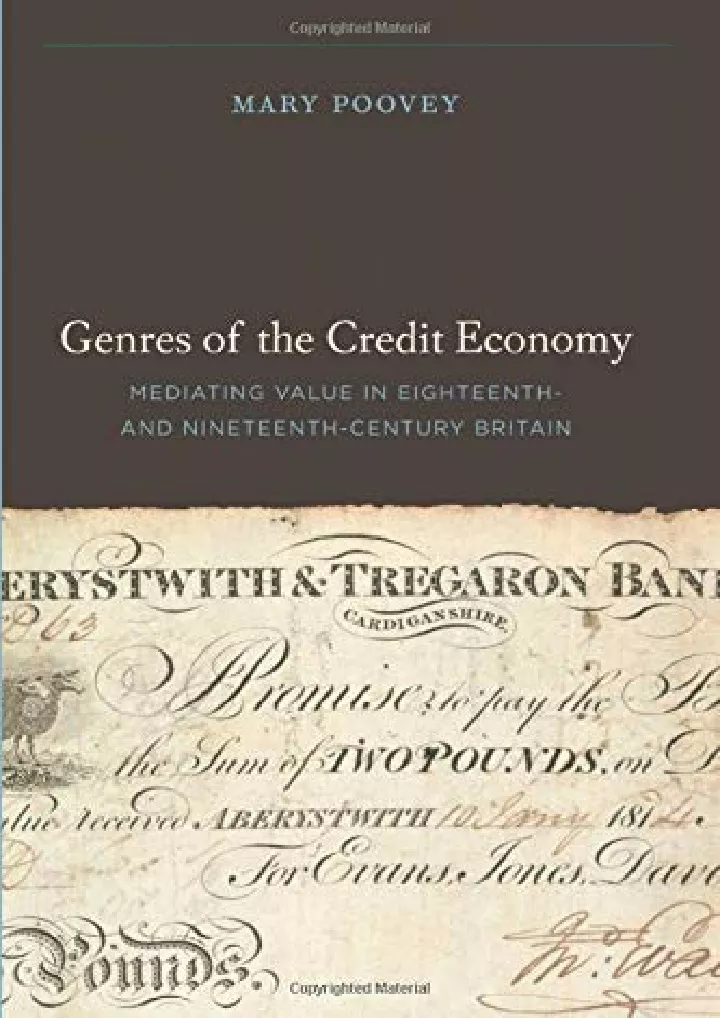 read ebook pdf genres of the credit economy