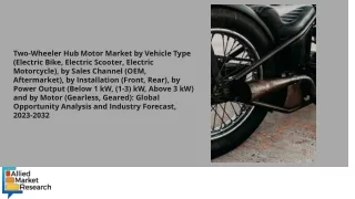 Two-Wheeler Hub Motor Market PDF