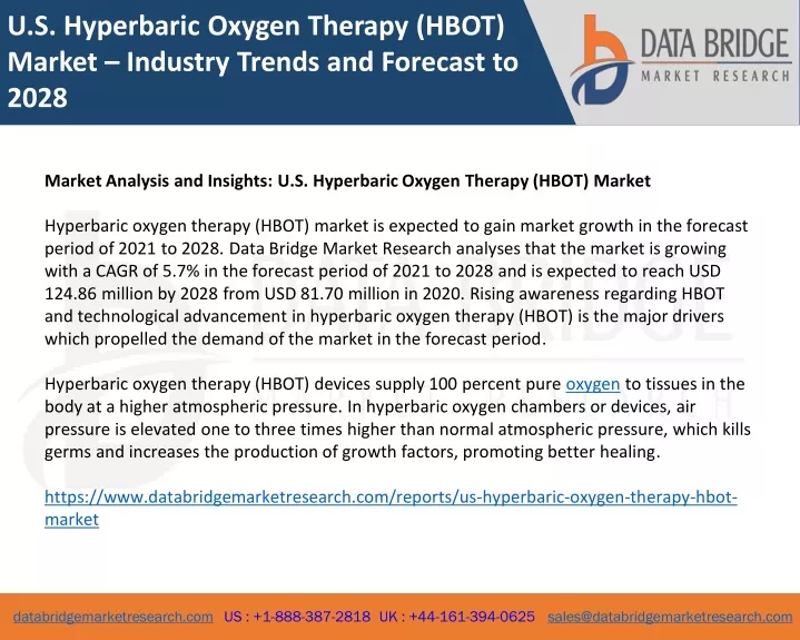 u s hyperbaric oxygen therapy hbot market