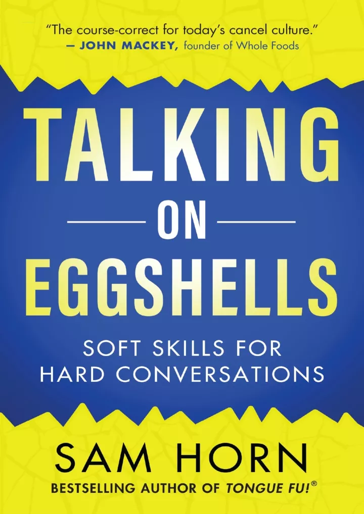 talking on eggshells soft skills for hard