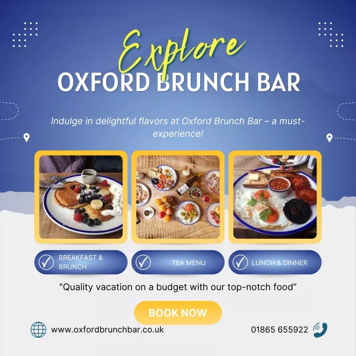 indulge in delightful flavors at oxford brunch