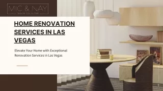 Revitalize Your Home with Premier Renovation Services in Las Vegas | MN Design C