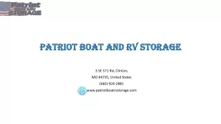 patriot boat and rv storage
