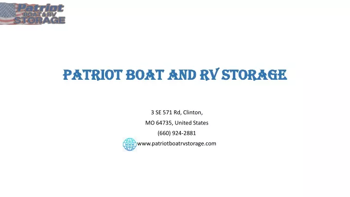 patriot boat and rv storage