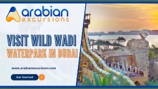 Visit Wild Wadi Waterpark in Dubai