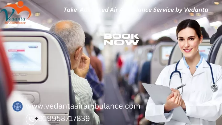 take advanced air ambulance service by vedanta