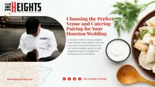Seamless Wedding Planning: The Heights Catering's Houston Venue Tips