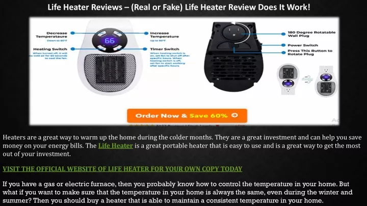 life heater reviews real or fake life heater