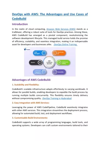 devops with aws the advantages and use cases