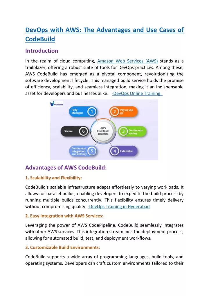 devops with aws the advantages and use cases