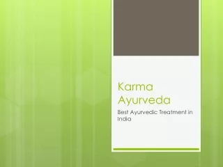 Karma Ayurveda | Ayurvedic Treatment in India at Best Prices