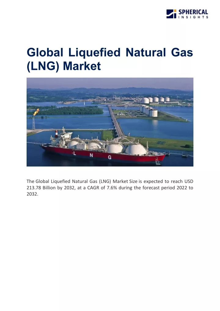 global liquefied natural gas lng market