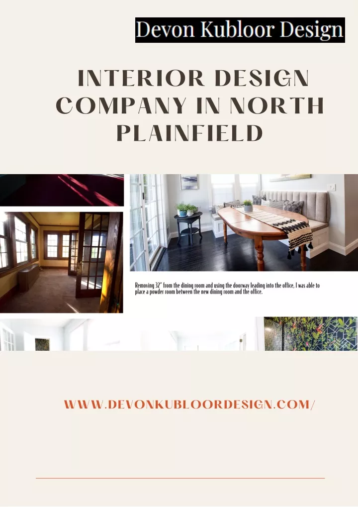 interior design company in north plainfield