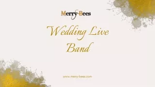 Wedding Live Band