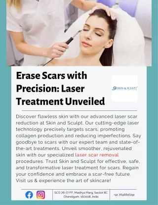 Erase Scars with Precision - Laser Treatment Unveiled