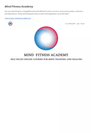 Mind Fitness Academy