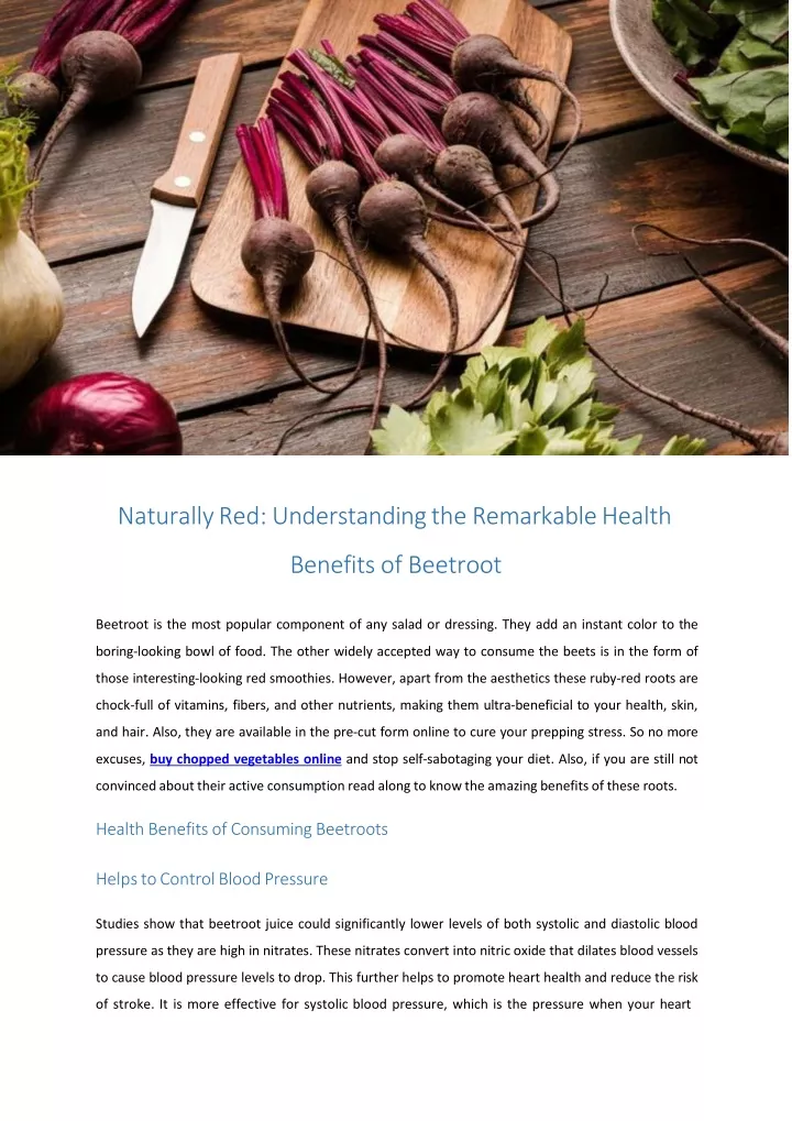 naturally red understanding the remarkable health