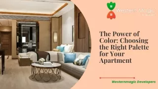 The Power of Color Choosing the Right Palette for Your Apartment