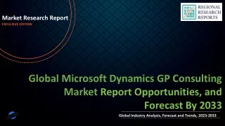 market research report exclusive edition