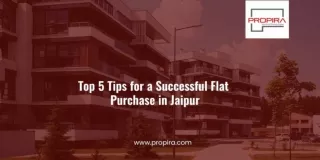 Top 5 Tips for a Successful Flat Purchase in Jaipur