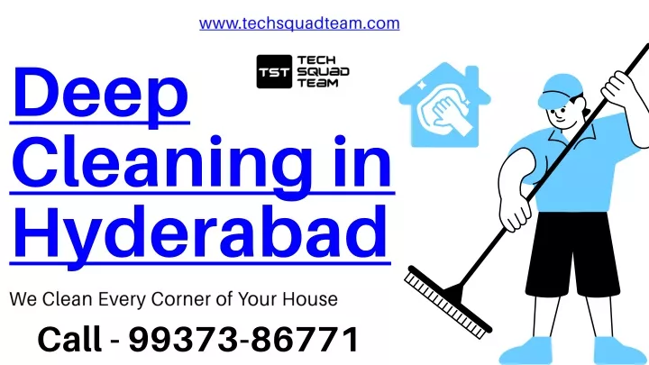 deep cleaning in hyderabad