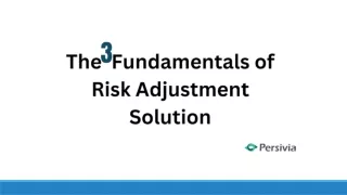 The 3 Fundamentals of Risk Adjustment Solution