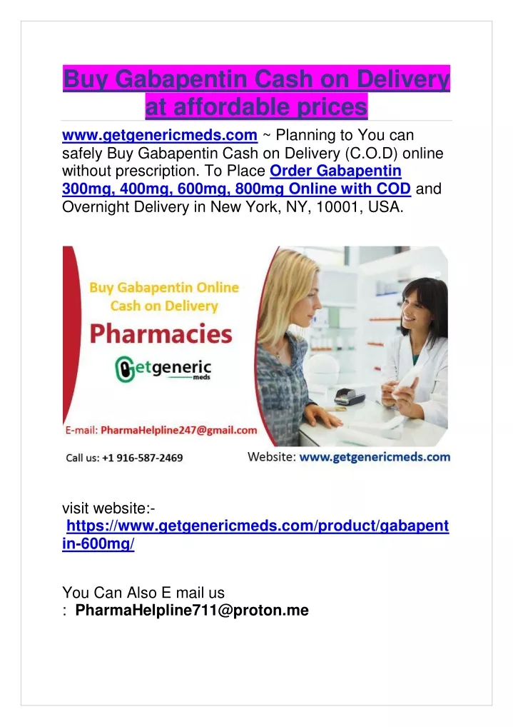 buy gabapentin cash on delivery at affordable