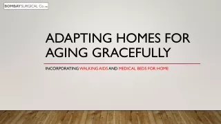 adapting homes for aging gracefully