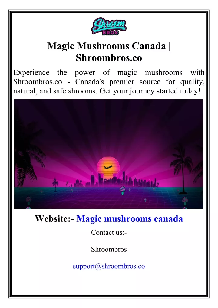 magic mushrooms canada shroombros co