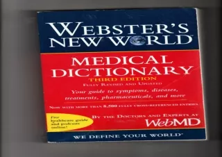 [PDF Read❤️ ONLINE] Webster's New World Medical Dictionary, 3rd Edition