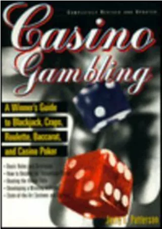 √READ❤ [⚡PDF] casino_gambling-a_winners_guide_to_blackjack,_craps,_roulette,_baccarat_and