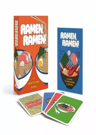 [⚡PDF √READ❤ ONLINE] RP Studio Ramen, Ramen!: A Memory Game