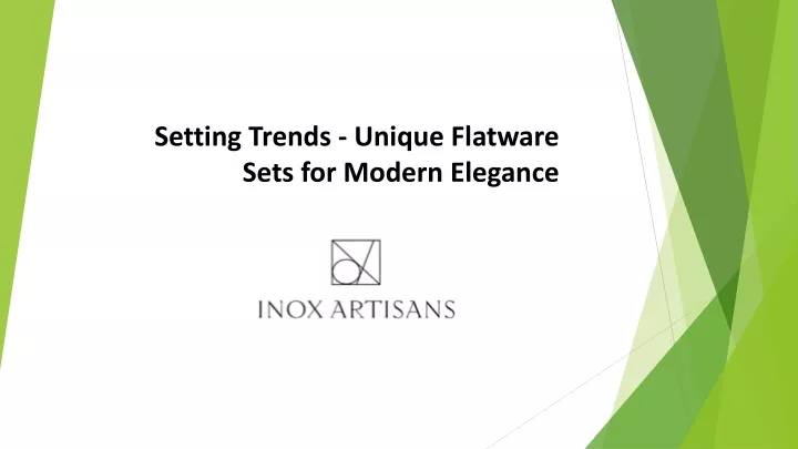 setting trends unique flatware sets for modern elegance