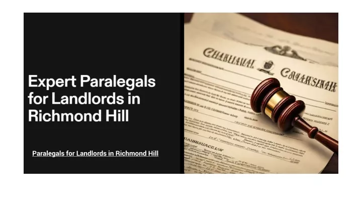 paralegals for landlords in richmond hill