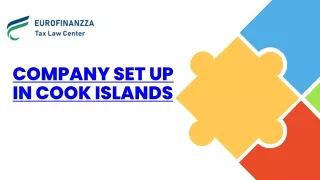 company set up in cook islands