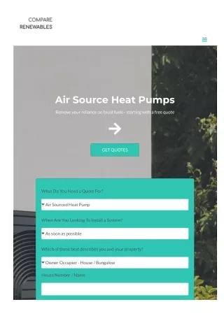 Air Source Heat Pump Installers near me