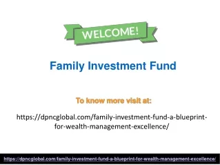 family investment fund