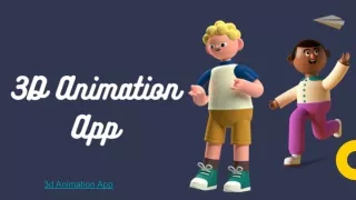 Free 3d Animation App