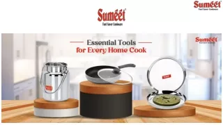 Premium Stainless Steel Cookware by Sumeet Cookware"
