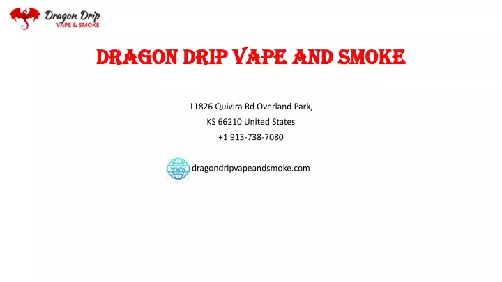 dragon drip vape and smoke