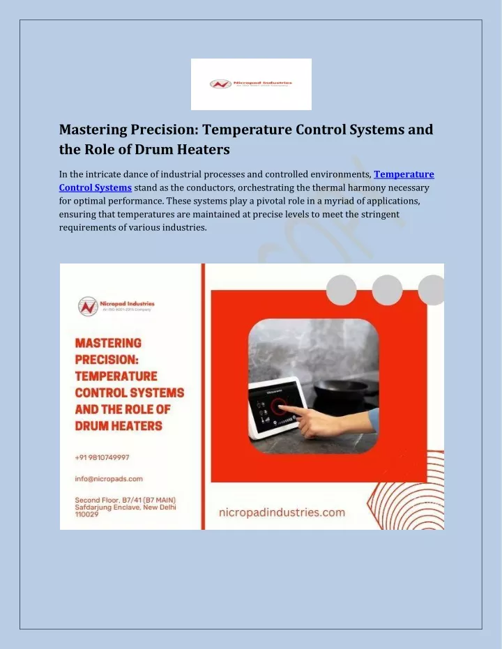 mastering precision temperature control systems